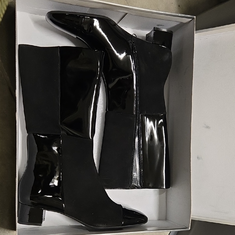 NWT Franco Sarto Black Boots